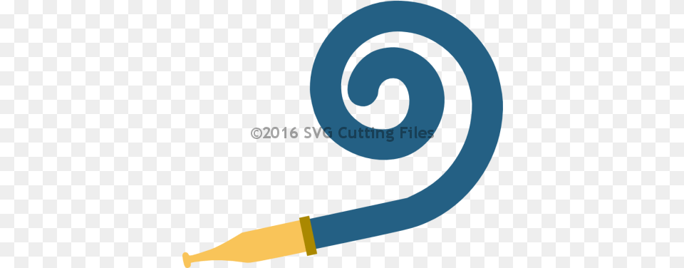 Hd Party Blower Extended Horizontal, Spiral, Coil Free Png Download
