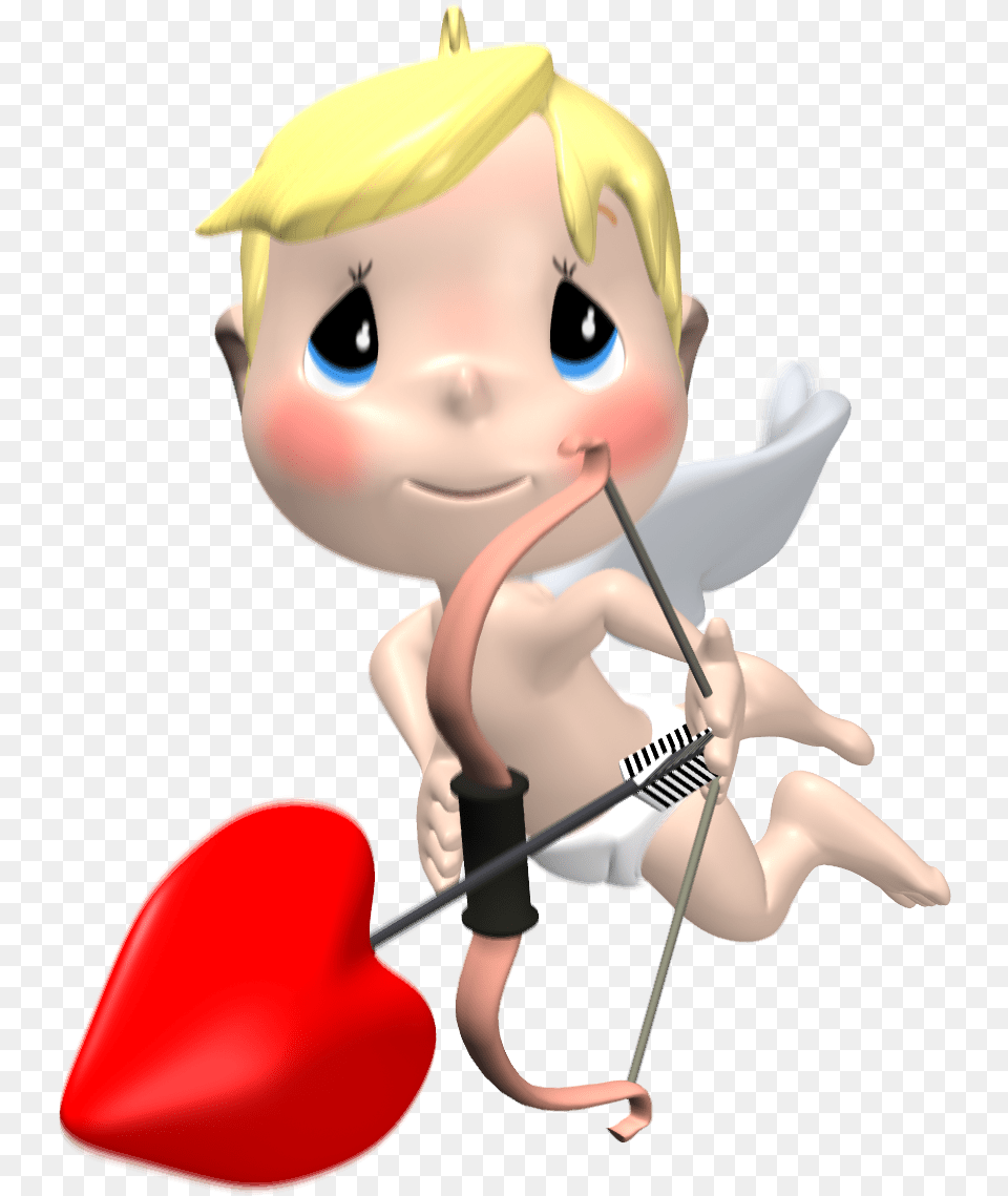 Hd Pc Cupid Aljanhnet Popular Cupid Animated Gif, Baby, Person, Face, Head Png Image
