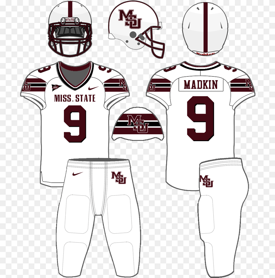 Hd Picture Mississippi State Nike Logo Mississippi State Bulldogs Football, Clothing, Shirt, Helmet, American Football Free Transparent Png