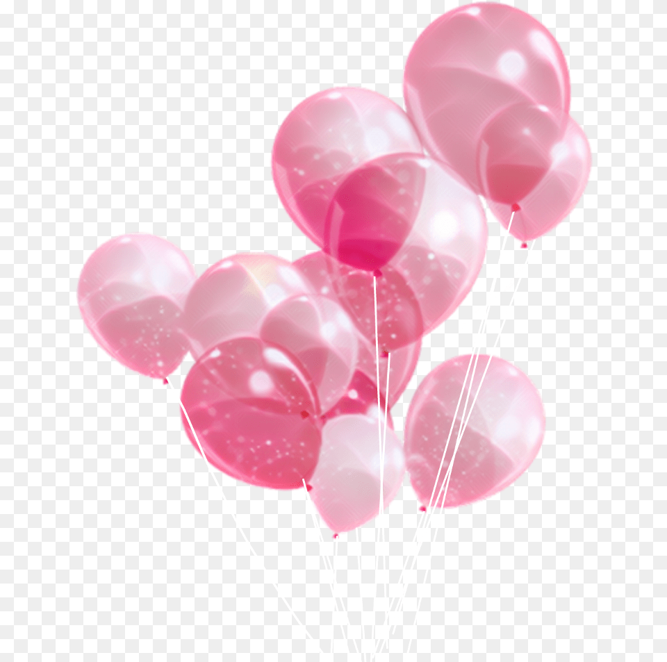 Hd Pink Balloons Cake Balloon Pink Transparent Hd Free Png Download