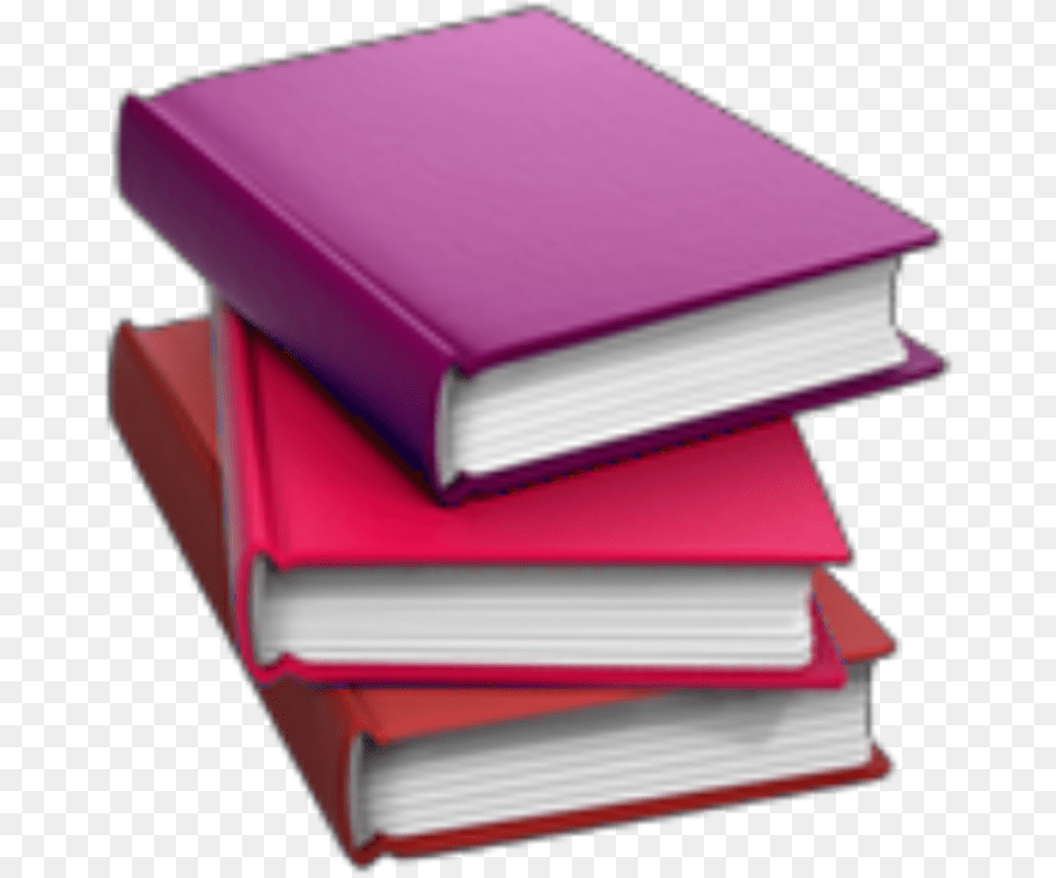 Hd Pink Book Pinkemoji Books Emoji Red Apple Book Emoji, Publication, Diary, Mailbox Free Transparent Png