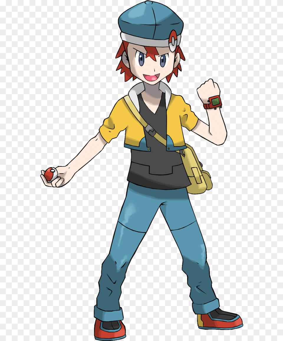 Hd Pokemon Trainer Rp Images Pokemon Trainer Fan Art, Book, Comics, Publication, Person Free Png Download