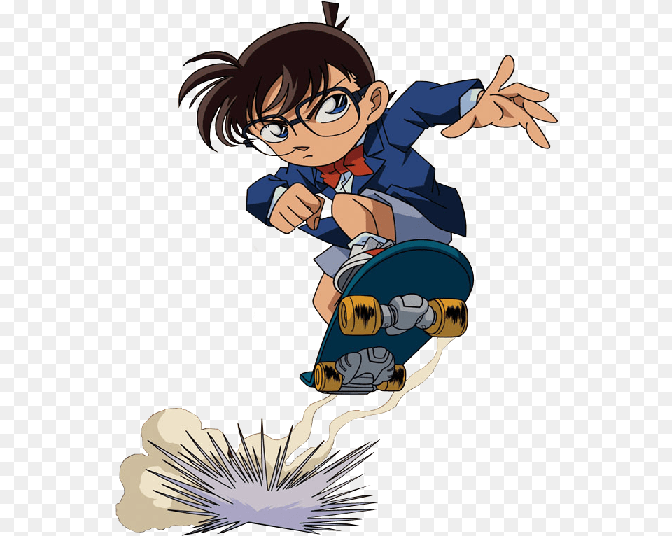 Hd Posted Image Detective Conan Render, Book, Comics, Publication, Face Free Transparent Png