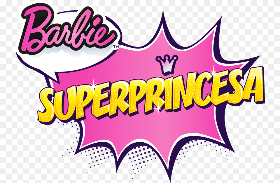 Hd Princess Logo Barbie Princess Power Logo, Purple Free Png
