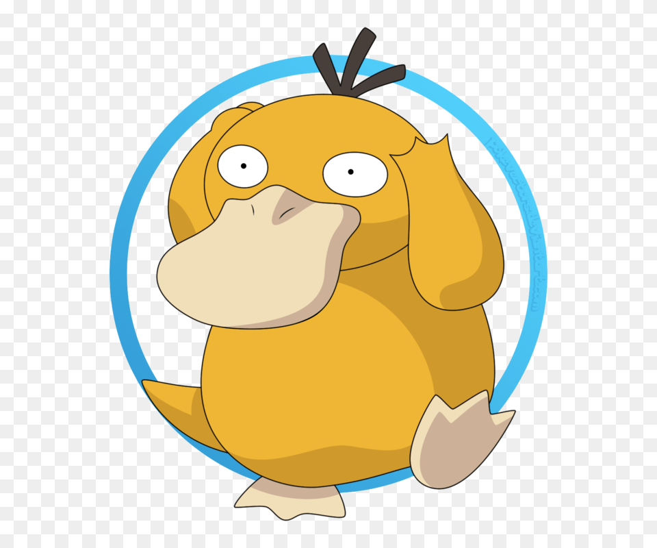 Hd Psyduck, Animal, Face, Head, Person Free Png Download
