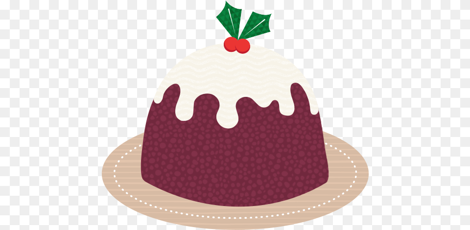 Hd Pudding High Christmas Pudding, Birthday Cake, Cake, Cream, Dessert Png