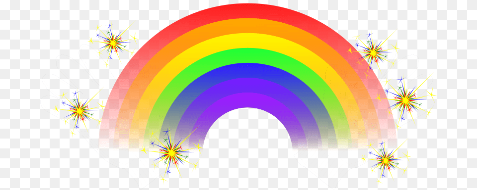 Hd Rainbow Clipart, Nature, Art, Outdoors, Graphics Free Png Download
