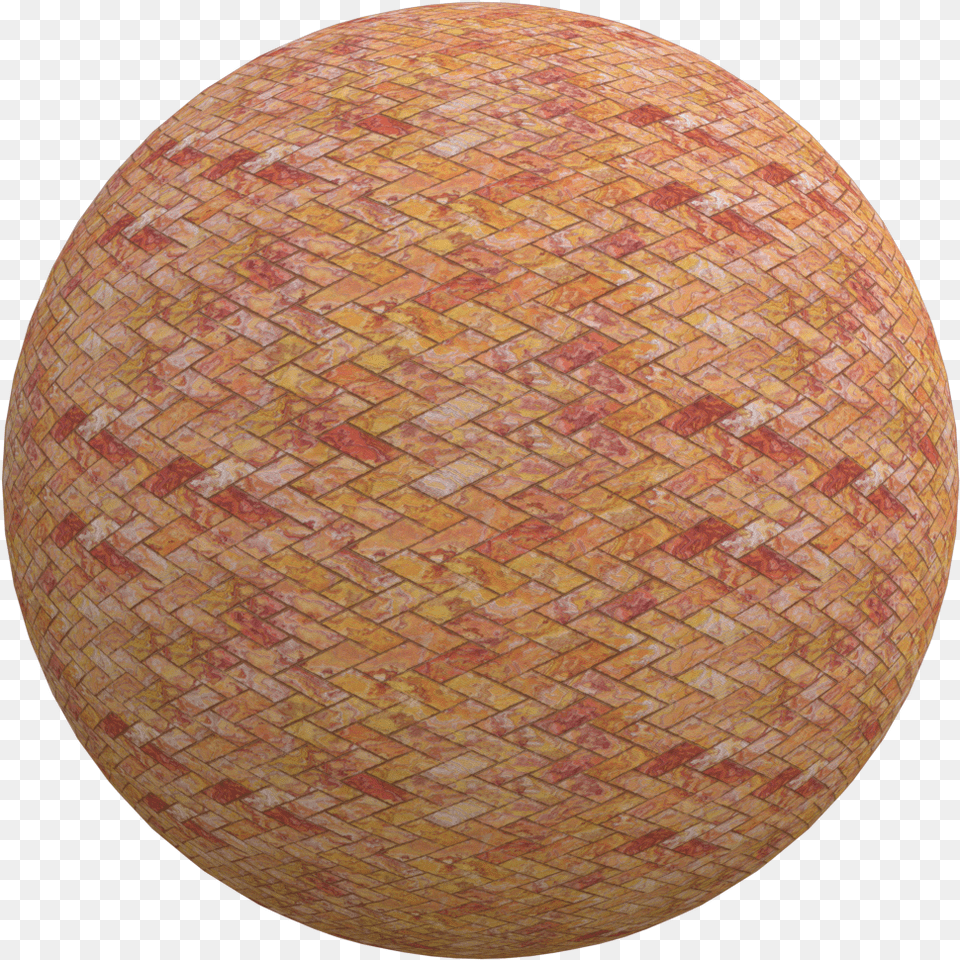 Hd Red And Yellow Brick Road Circle Transparent Cartoon Circle, Home Decor, Sphere, Rug, City Free Png Download