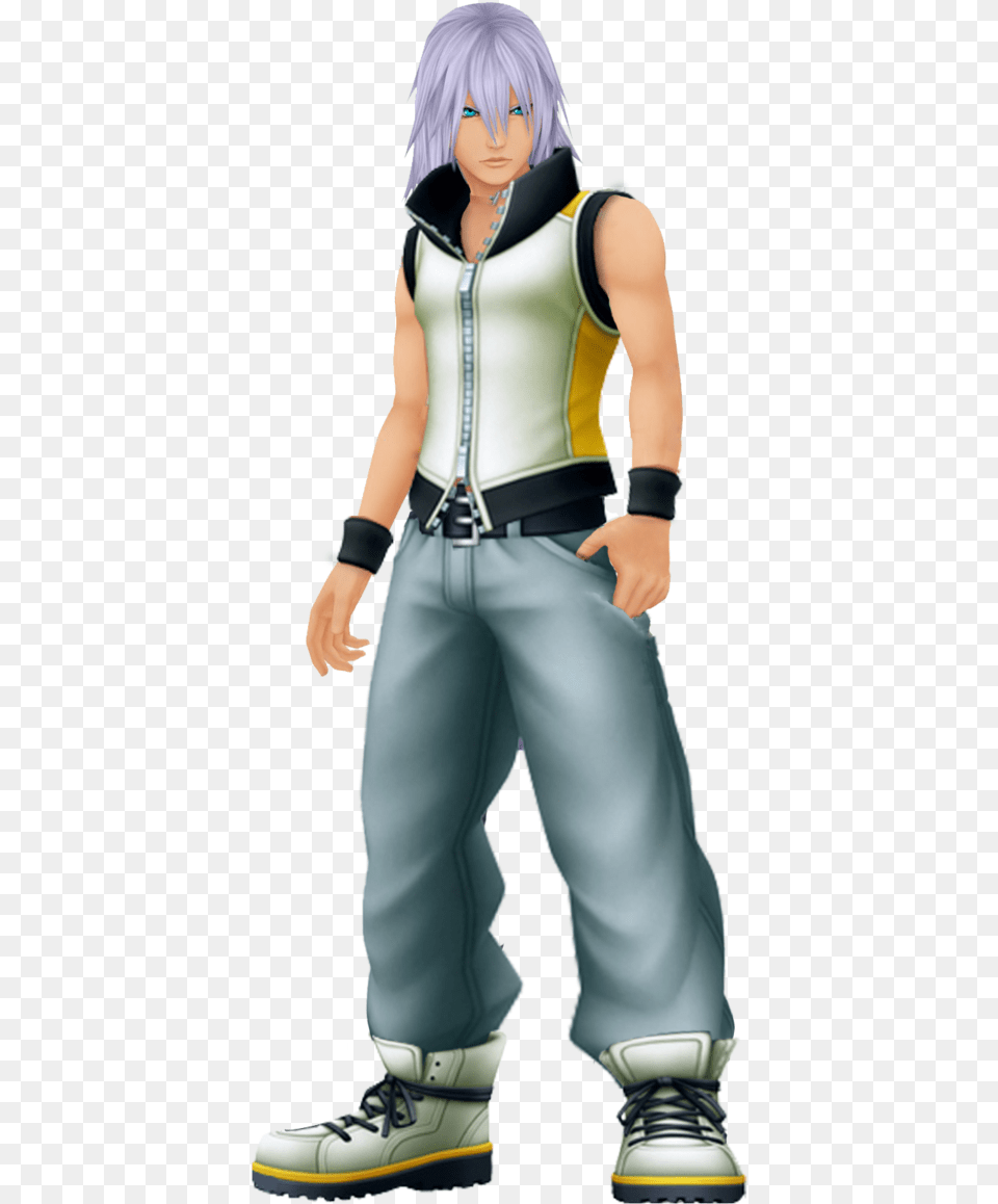 Hd Riku Riku Kingdom Hearts Dream Drop Distance, Book, Clothing, Comics, Costume Free Png