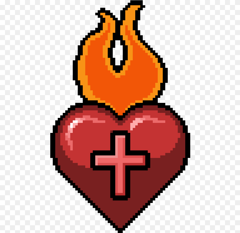 Hd Sacred Heart Binding Of Isaac Sacred Heart, Dynamite, Weapon Free Png Download
