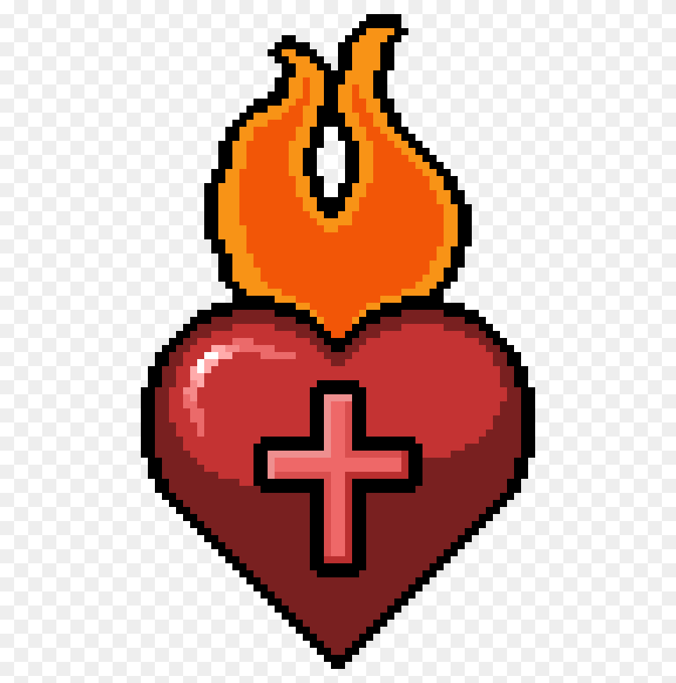Hd Sacred Heart Pixel Art Maker, Dynamite, Weapon Free Transparent Png
