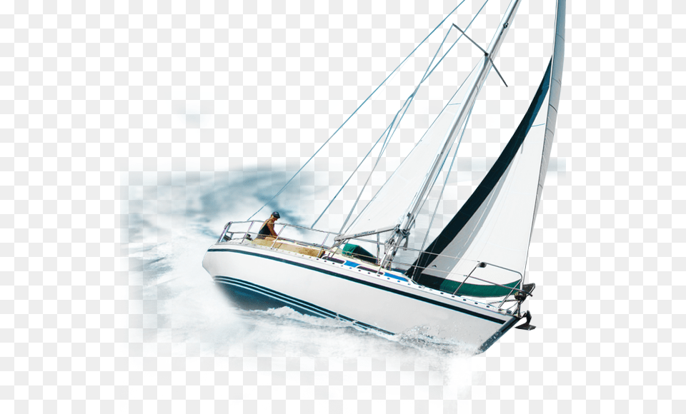 Hd Sailing Sailing Boat Background, Sailboat, Transportation, Vehicle, Yacht Free Png