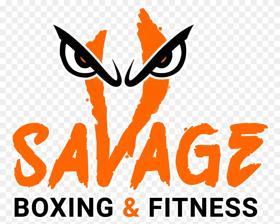 Hd Savage Boxing Fitness Logo Transparent Illustration, Person Png Image