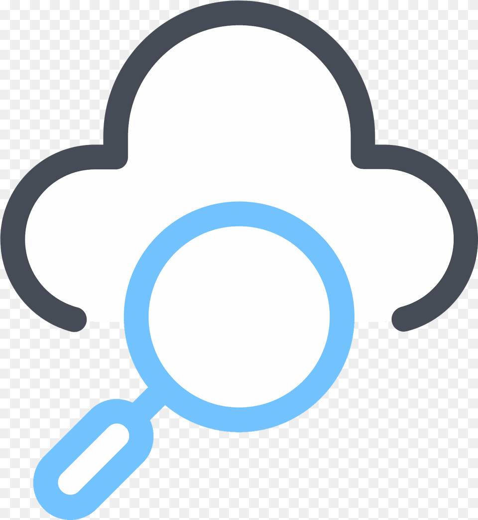 Hd Search In Cloud Icon Icon Transparent Dot, Clothing, Hat, Magnifying Free Png