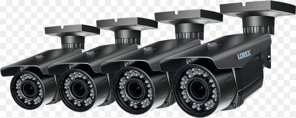 Hd Security Bullet Cameras With Motorized Varifocal Closed Circuit Television, Wheel, Machine, Appliance, Electrical Device Png Image