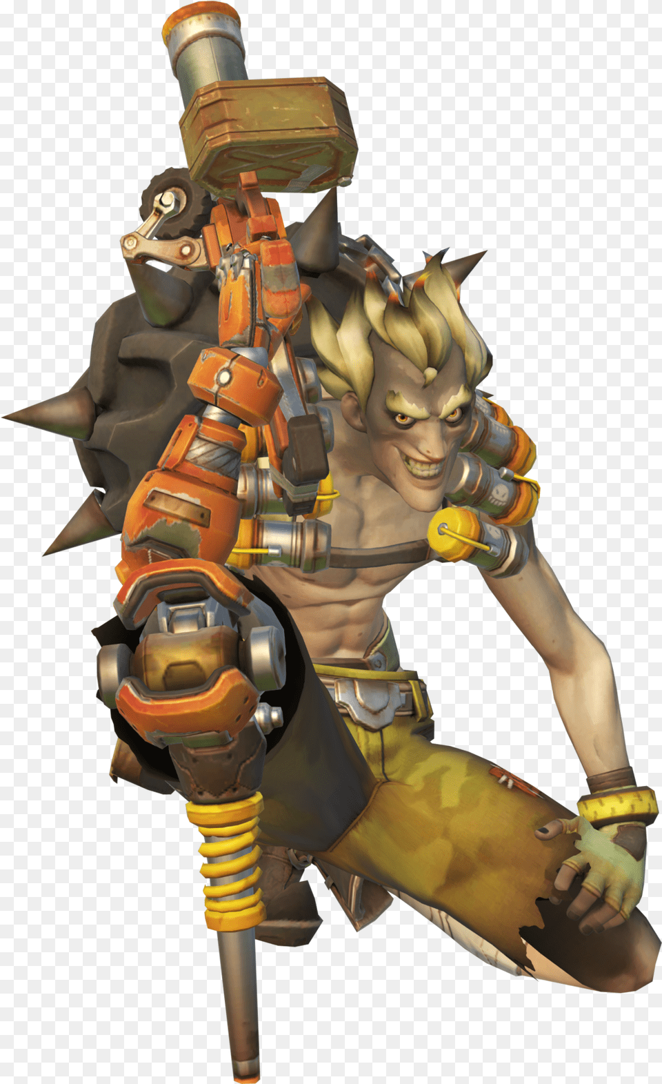 Hd Sketches Junkrat, Person, Face, Head, Samurai Free Transparent Png