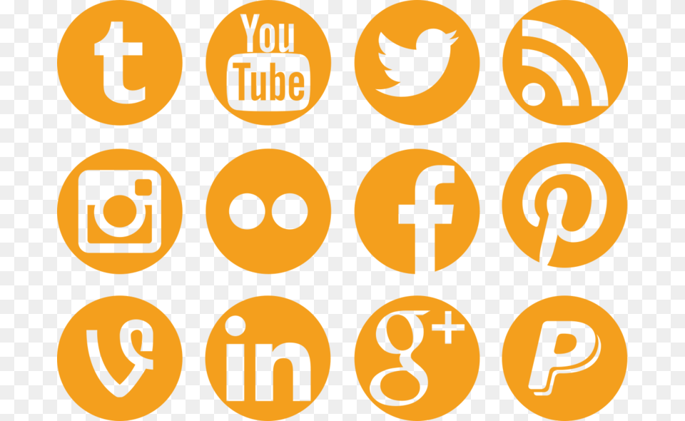 Hd Social Media Icons, Symbol, Number, Text Free Transparent Png