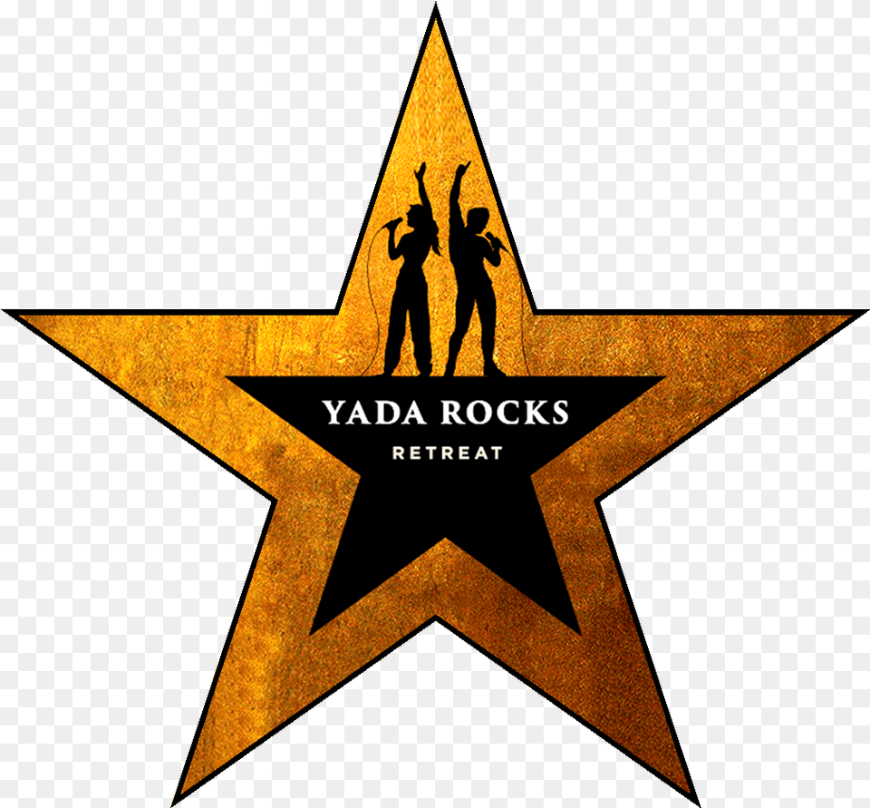Hd Star Rock Retreat Logo Smaller Silhuetas De Pessoas, Star Symbol, Symbol, Person Png