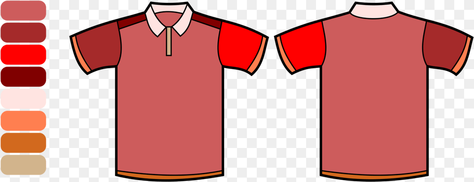 Hd T Roblox Shirt Polo Template, Clothing, T-shirt, Maroon Png