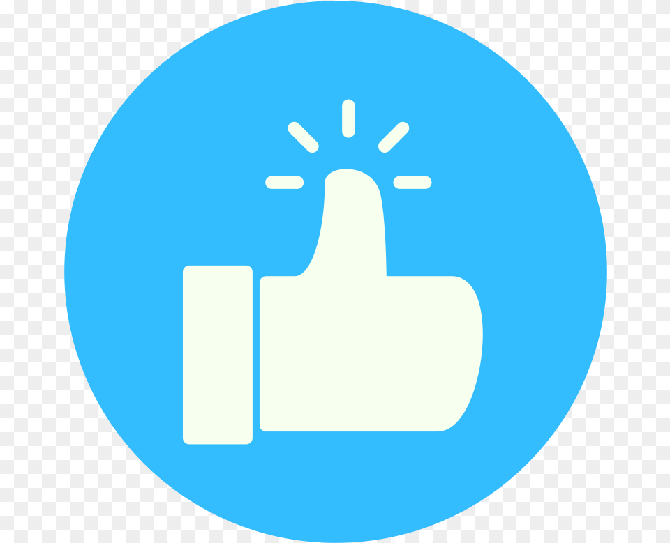 Hd Thumbs Up Like Icon Blue Logo Seguro De Auto Material Design Router Icon, Disk Png Image