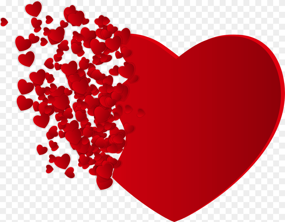 Hd Transparent Hearts Happy Valentines Day Clipart, Heart Png