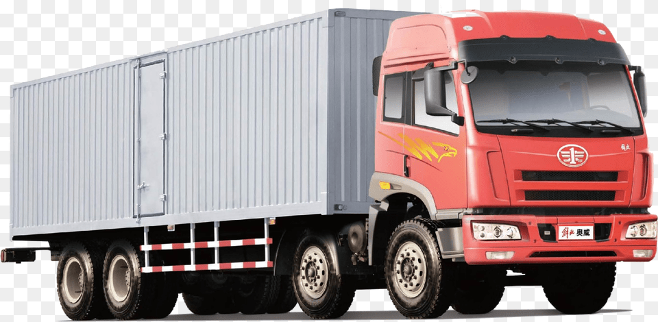 Hd Transparent Truck Cargo Truck, Trailer Truck, Transportation, Vehicle, Machine Png