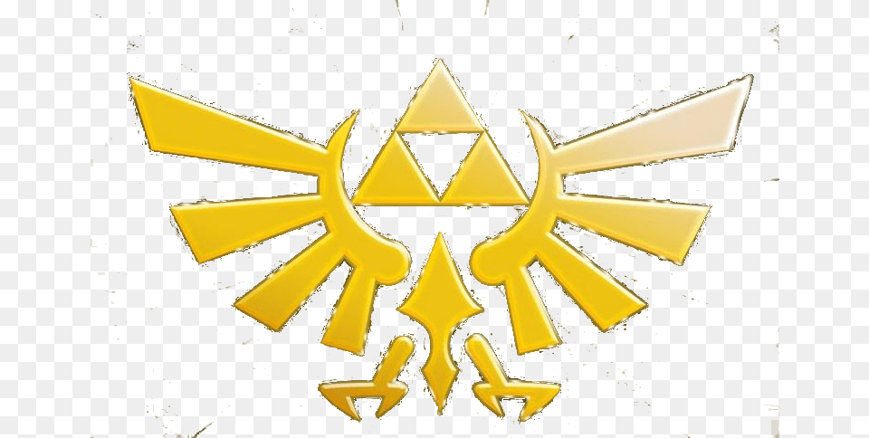 Hd Triforce Zelda Logo Zelda Ocarina Of Time Triforce, Symbol Free Png Download