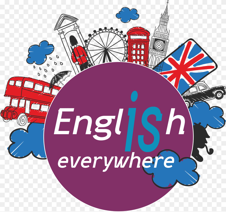 Hd Try To Learning English Transparent Learn English, Advertisement, Logo, Machine, Wheel Png
