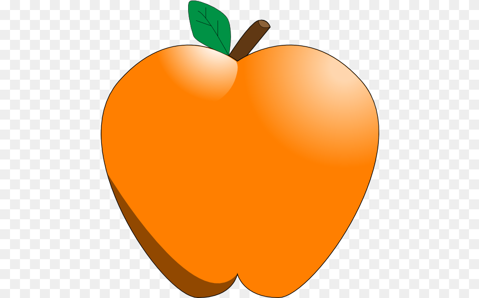 Hd Ultra Brown Apple Clipart Pack 6264 Apple Clip Art Orange, Produce, Plant, Food, Fruit Free Transparent Png