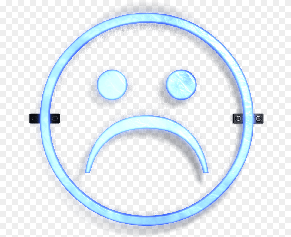 Hd Vfx Neon Symbol Sad Face Dance, Light Free Transparent Png