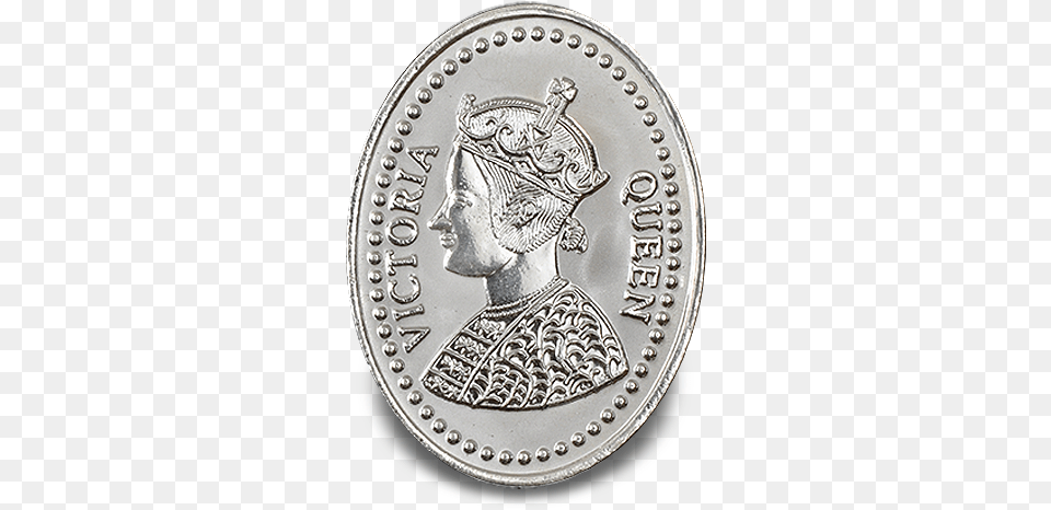 Hd Victoria Queen 50gm Dime, Silver, Coin, Money, Accessories Free Transparent Png