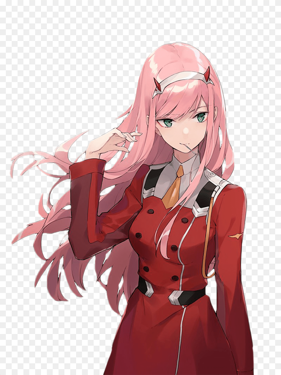 Hd Wallpaper Background Zero Two Darling In The Franxx, Adult, Publication, Person, Female Free Png