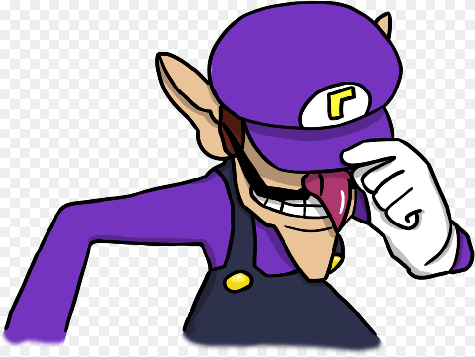 Hd Waluigi Transparent Sad Waluigi, Purple, Baby, Book, Comics Png Image