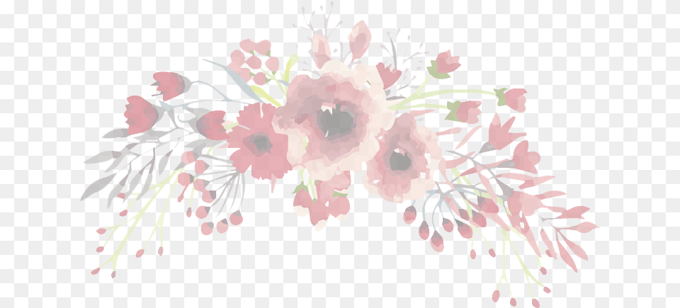Hd Watercolor Flower Background Watercolor Flowers Background, Art, Floral Design, Graphics, Pattern Free Transparent Png