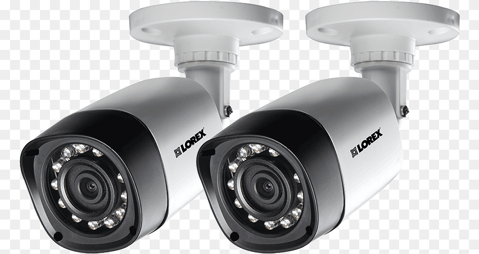 Hd Weatherproof Night Vision Security Cameras Lorex Lbv2521bw 1080p Hd Weatherproof Night Vision, Electronics, Camera, Video Camera, Appliance Png Image