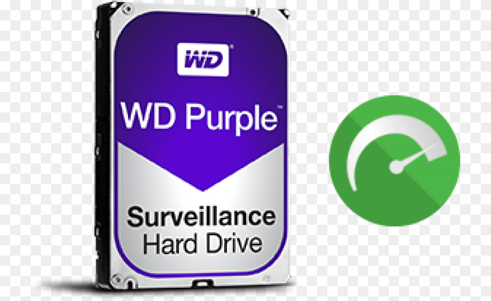 Hd Western Digital 1tb Wd Purple Surveillance Sata Western Digital, Computer, Computer Hardware, Electronics, Hardware Png Image