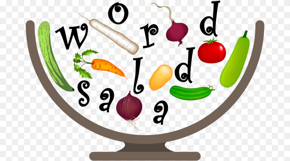 Hd Word Salad And Technical Jargon Word Salad Cartoon, Food, Produce, Egg Free Transparent Png