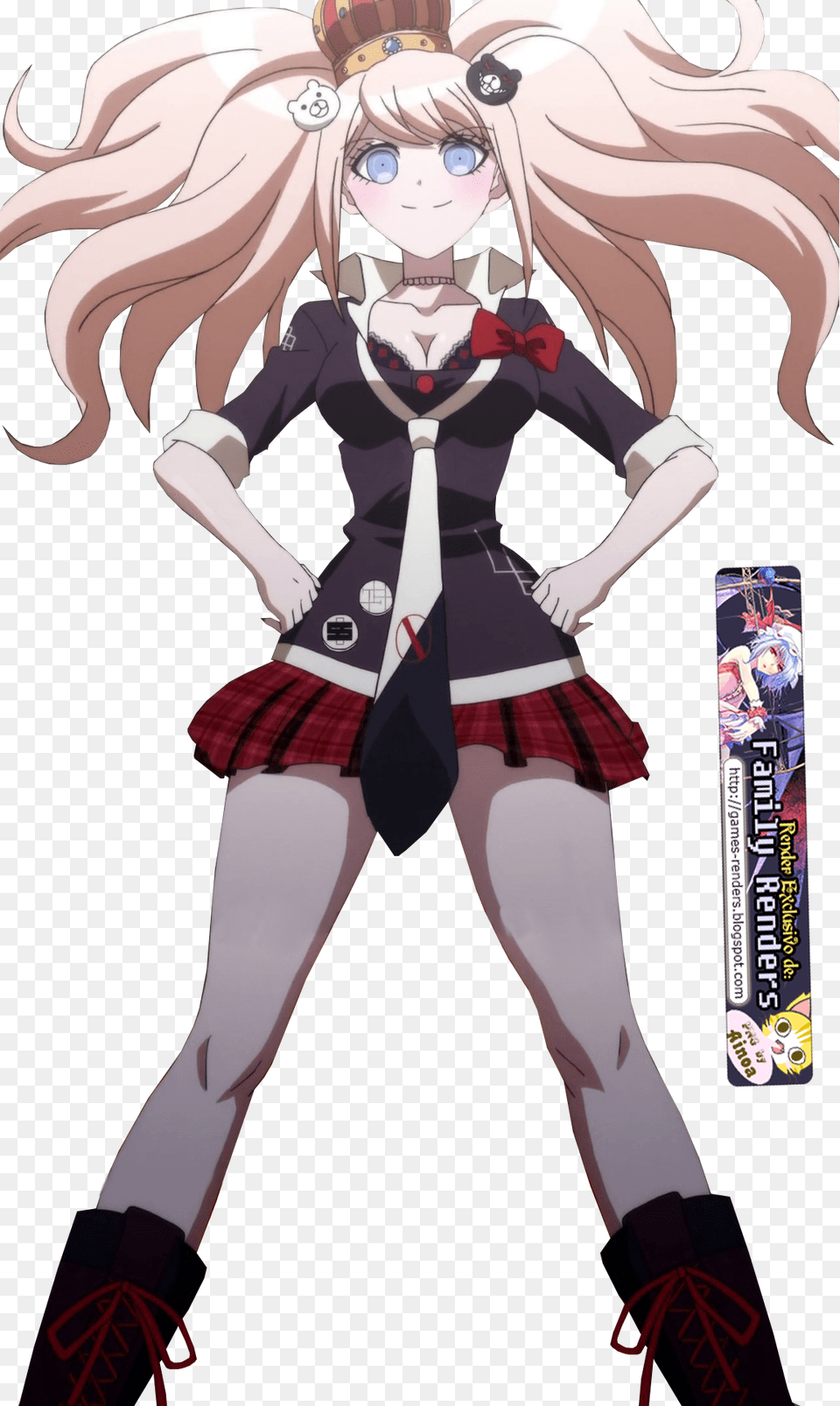 Hdpng Junko Enoshima Anime, Publication, Book, Comics, Person Png Image