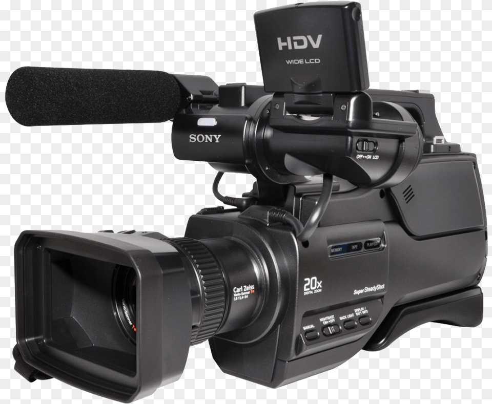 Hdv Sony Video Camera Transparent Video Camera, Electronics, Video Camera Png Image