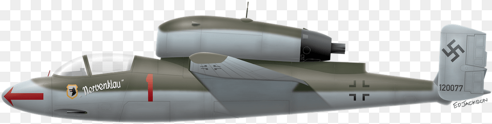 He 162 W Jumo, Aircraft, Airplane, Transportation, Vehicle Free Transparent Png