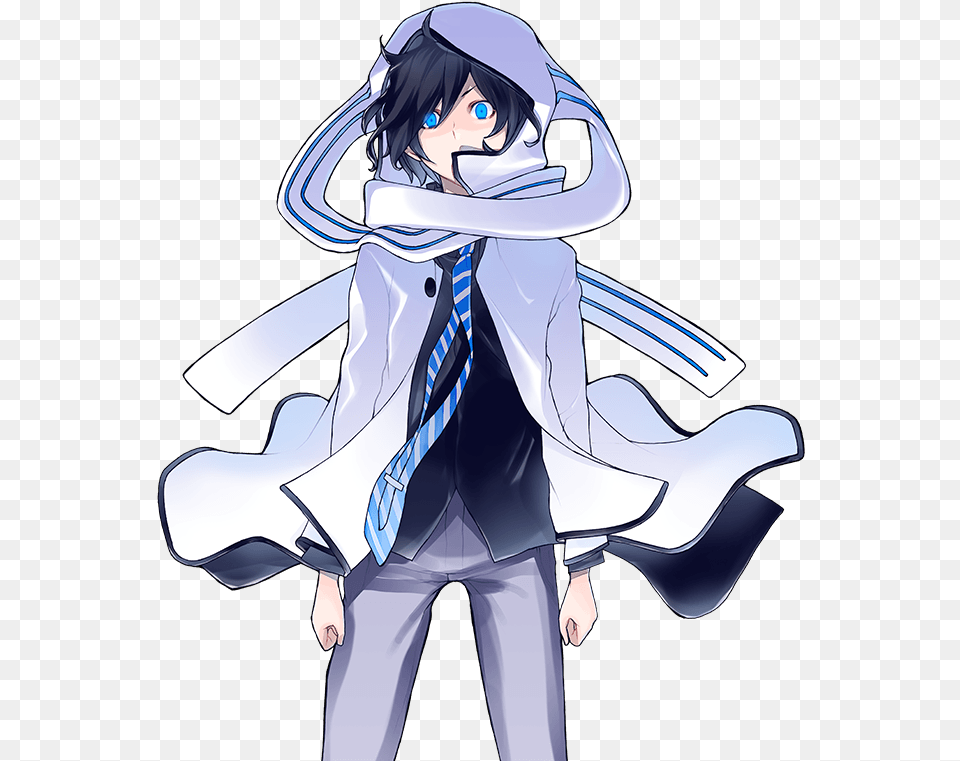 He Decides To Challenge The Powerful Invaders That Devil Survivor 2 Record Breaker, Book, Comics, Publication, Woman Png Image