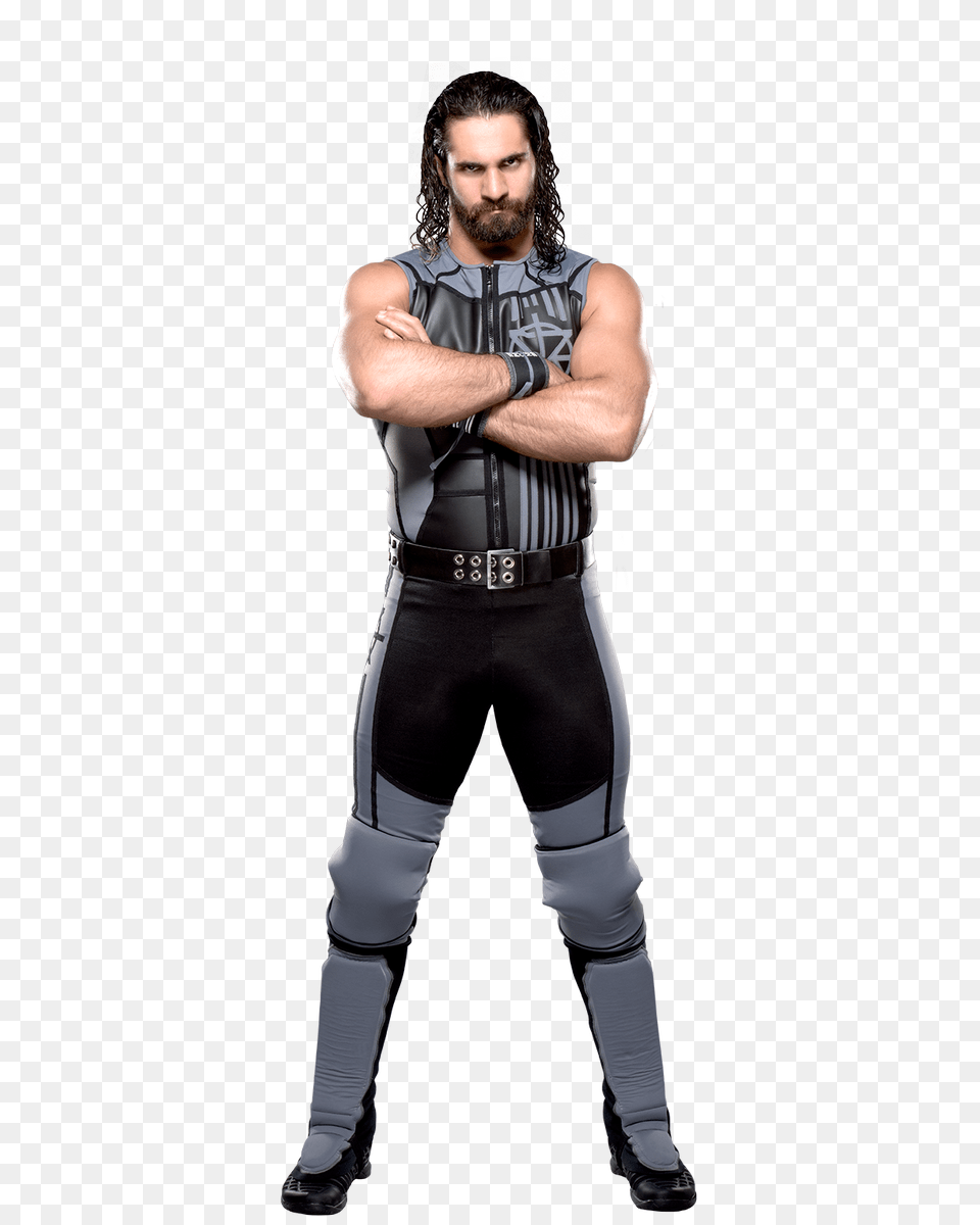 He Hates Roman Reigns So I Hate Him Wwe Seth, Vest, Clothing, Adult, Person Png Image