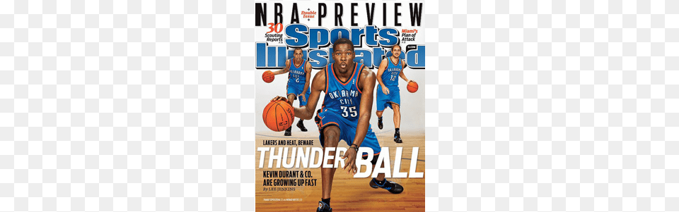 He Is On Many Magazine Covers Kevin Durant Magazine Cover, Publication, Sport, Ball, Basketball Free Png Download