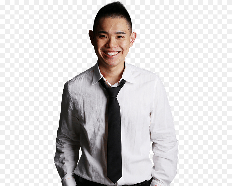 He Is The Most Followed Trader In Singapore With More Rayner Teo, Accessories, Shirt, Tie, Formal Wear Png Image