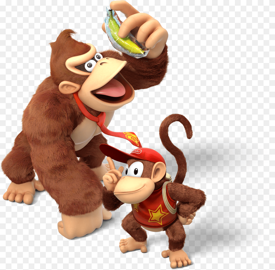 He Looks Like A Plush Donkey Kong Country Tropical Freeze, Toy Png