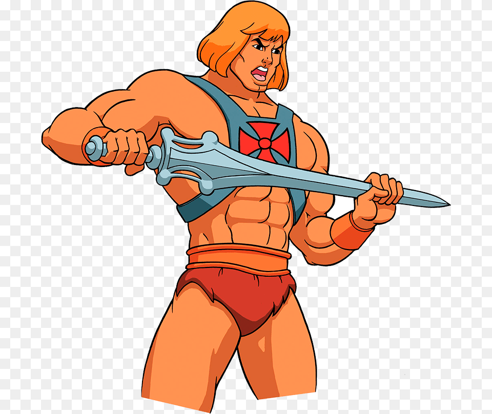 He Man Picture Royalty Masters Of The Universe, Sword, Weapon, Person, Face Free Png Download