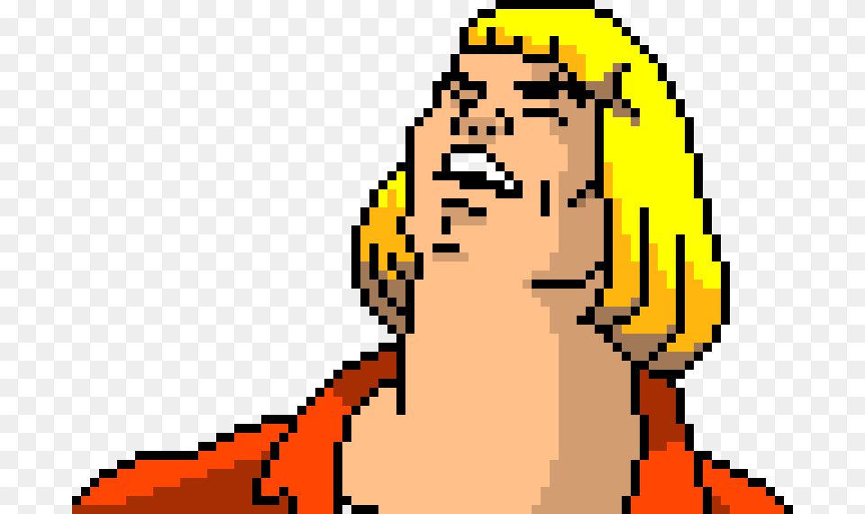 He Man Pixel Art, Body Part, Face, Head, Neck Png