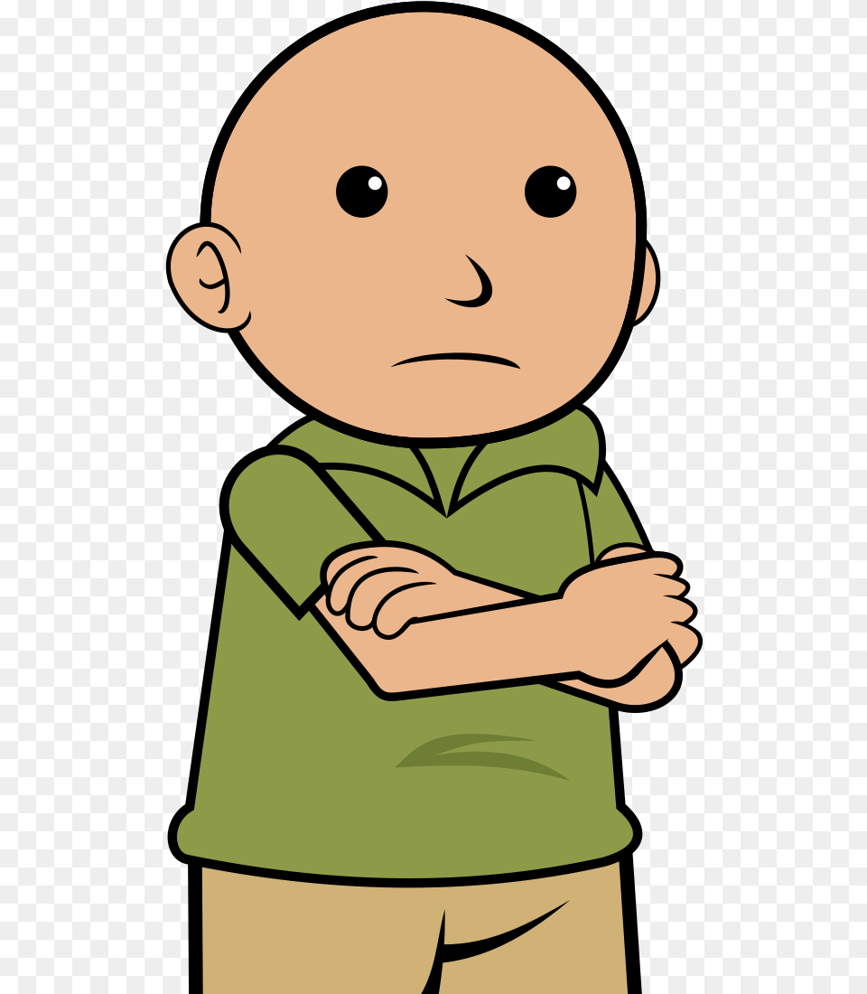 He S Even More Caillou Without Eyebrows, Clothing, T-shirt, Baby, Person Free Png