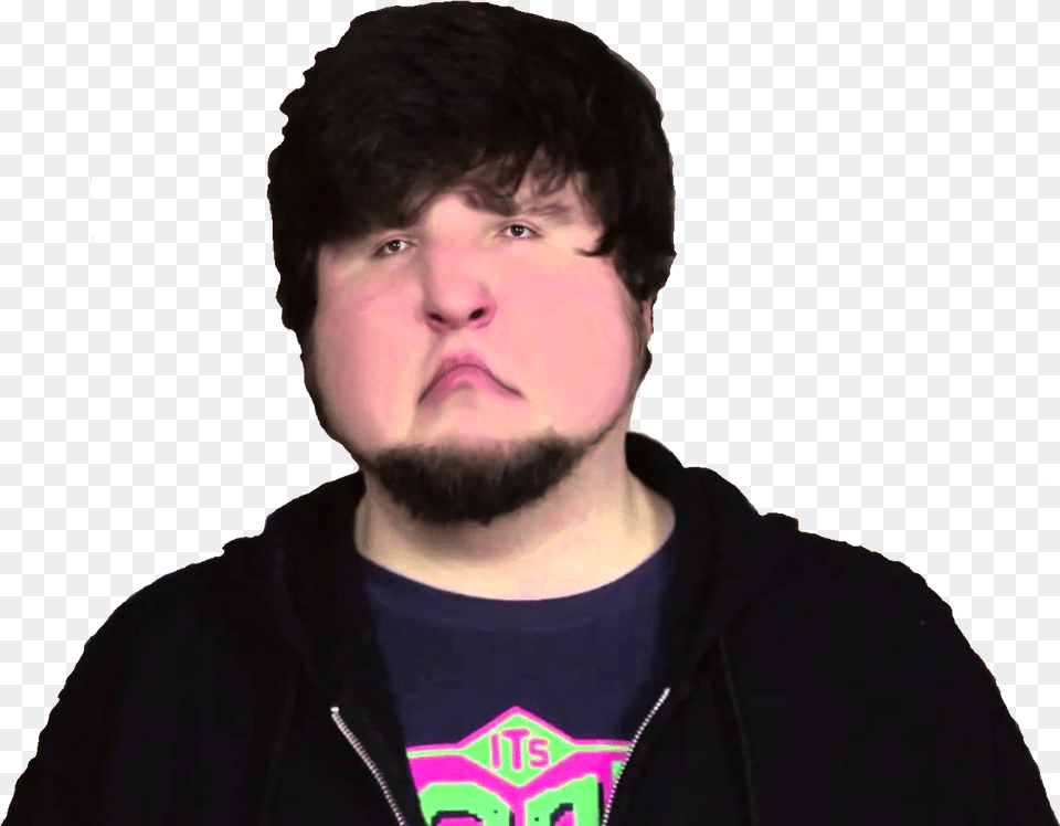 He Was Called Fat Image Jontron Gay, Face, Head, Person, Photography Free Transparent Png