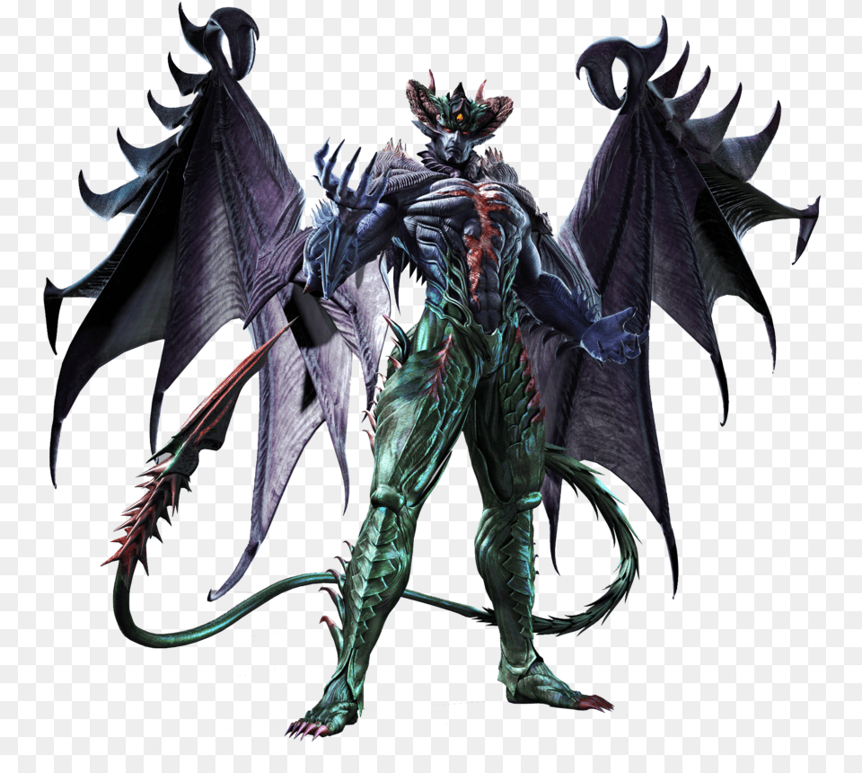 He Was First Introduced In Tekken As A Secret Costume Tekken Blood Vengeance Devil Kazuya, Dragon, Person Png Image